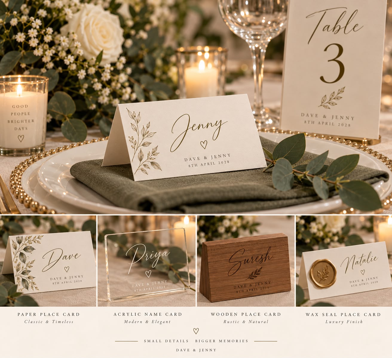 Anniversary Dinner Menu