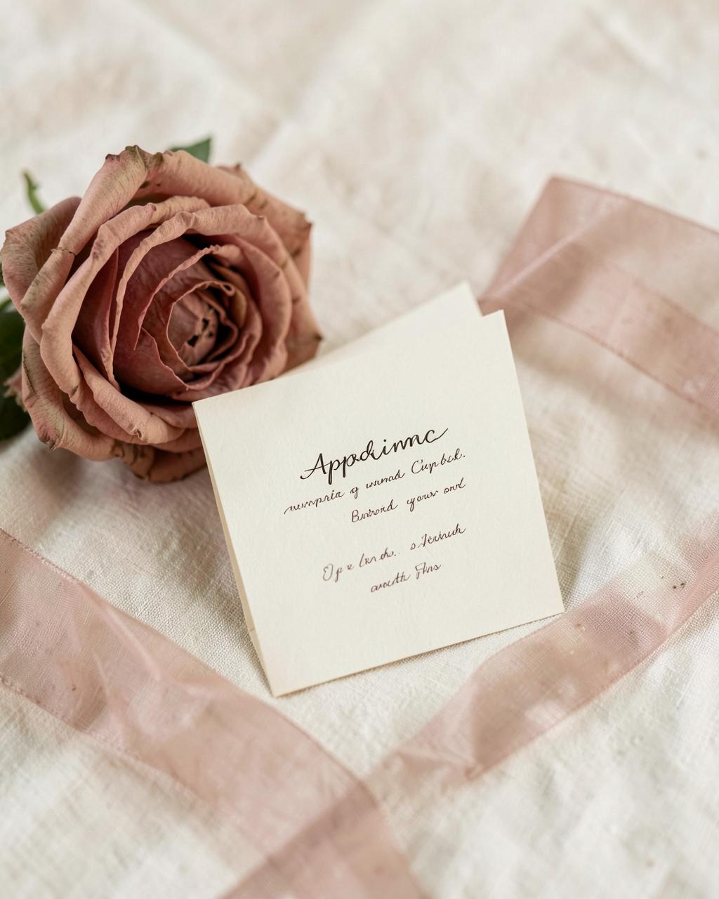 Quiet Apology Card