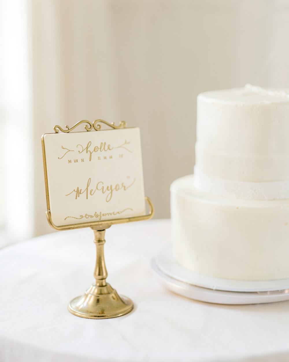 Cake Table Signs